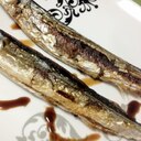 サンマの塩焼き ごま油添え